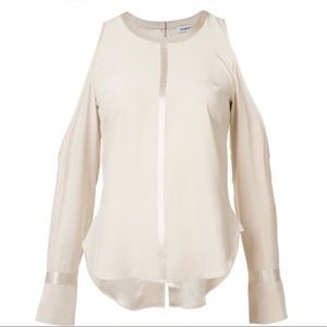 Elizabeth and James cold shoulder blouse